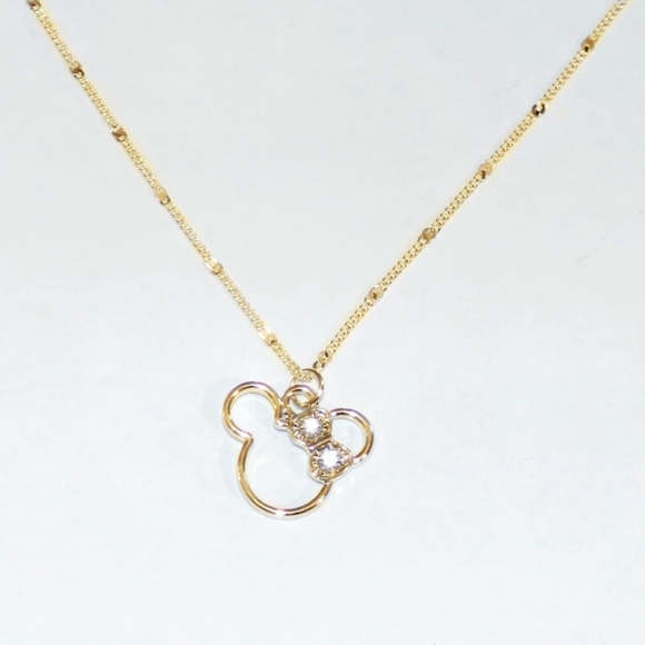 Golden Disney Minnie Mouse necklace - Picture 5 of 5